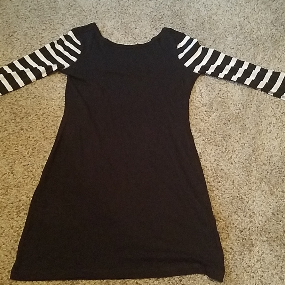 Black size Small Cotton, Modal blend dress